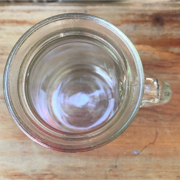 Vintage SU Syracuse University 20oz Clear Glass Beer Stein Mug - Picture 5 of 6
